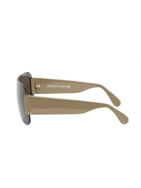 Okulary przeciwsłoneczne Sofie Dhoore beżowe