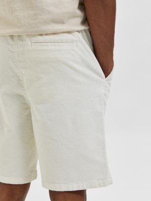 Pantaloni Selected Homme bianco