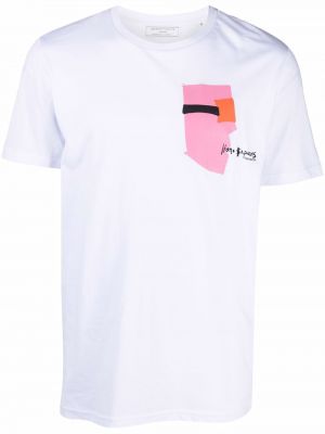 Camiseta con estampado Société Anonyme blanco