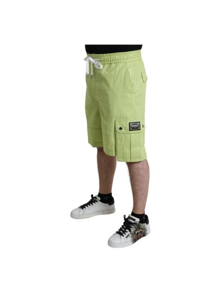 Pantalones cortos cargo Dolce & Gabbana verde