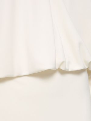 Midi obleka iz viskoze Interior bela