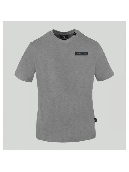 Sportovní tričko s krátkými rukávy Philipp Plein Sport šedé