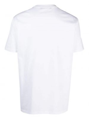 Tričko s kulatým výstřihem Low Brand bílé