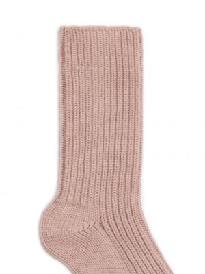 Kašmírové ponožky Alanui růžové