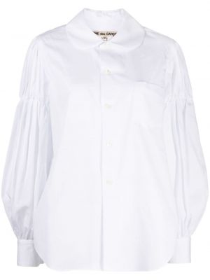 Bílá bavlněná košile Comme Des Garçons