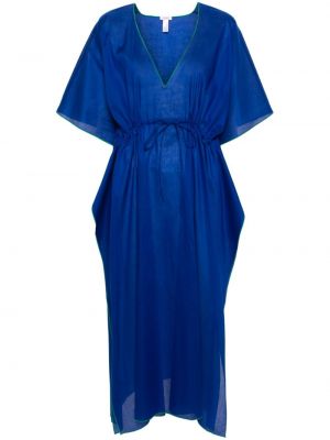 Sukienka midi bawełniana z dekoltem w serek Eres