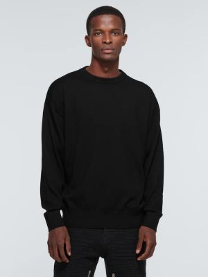 Вълнен пуловер Givenchy черно
