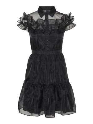 Koktel haljina Vero Moda crna