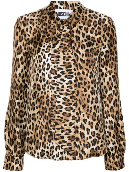 Bluse Moschino brun