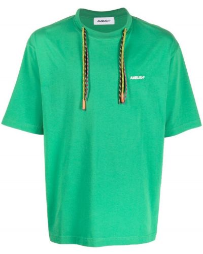 T-krekls ar apdruku Ambush zaļš
