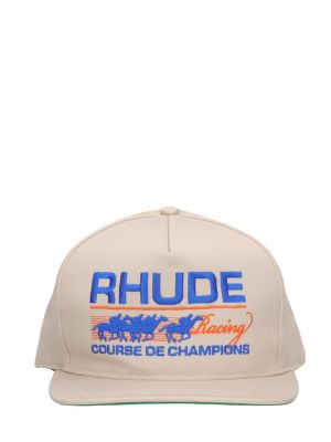 Памучна шапка с козирки Rhude