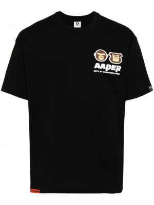 Pamuk tişört Aape By *a Bathing Ape® siyah