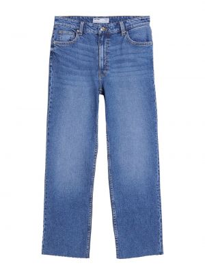 Расклешенные джинсы Bershka синий