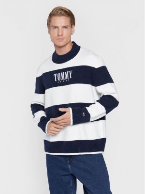 Relaxed пуловер на райета Tommy Jeans