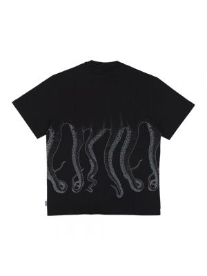 Koszulka w miejskim stylu Octopus czarna