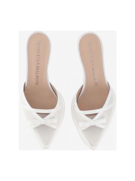 Elegante sandale Francesca Bellavita weiß