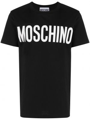 T-shirt Moschino svart