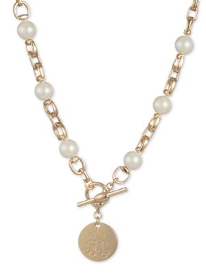 Ogrlica z perlami Lauren Ralph Lauren