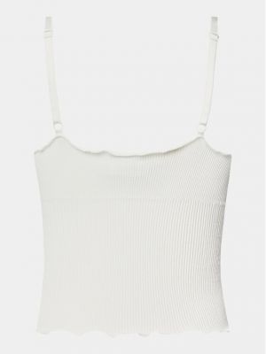 Топ slim Bdg Urban Outfitters бяло