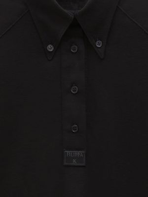 Polo marškinėliai Filippa K juoda