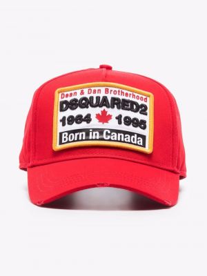 Șapcă Dsquared2 roșu