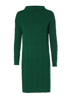 Pletené pletené šaty Tatuum zelená