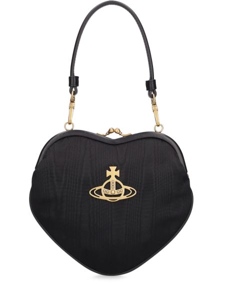 Τσάντα ώμου με μοτίβο καρδιά Vivienne Westwood μαύρο