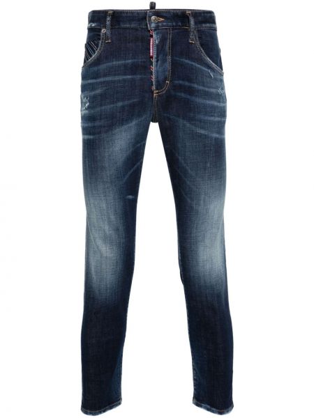 Jeans skinny slim Dsquared2 bleu
