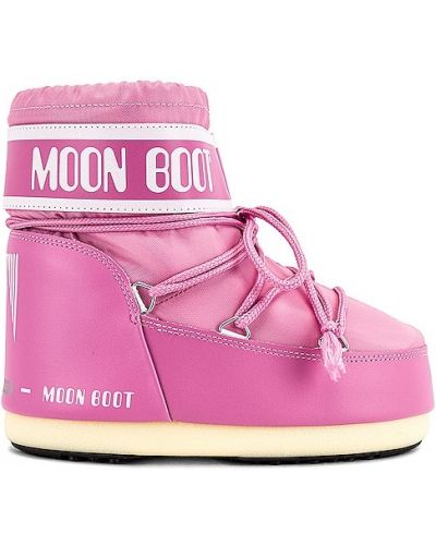 Scarpe piatte Moon Boot rosa