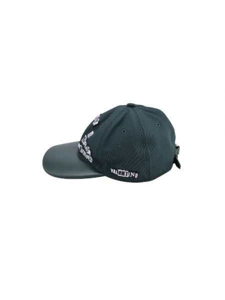Sombrero de lana retro Valentino Vintage verde