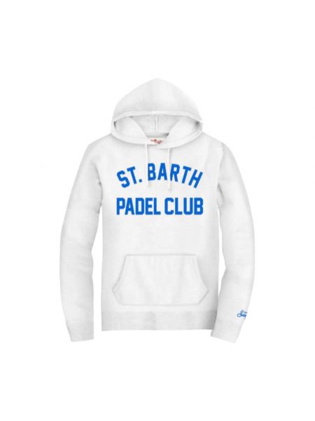 Bluza z kapturem Mc2 Saint Barth biała