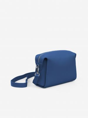 Kožená taška přes rameno Vuch modrá