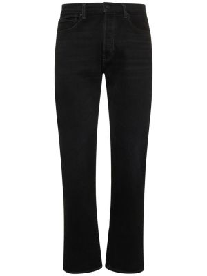 Jeansy skinny slim fit bawełniane Re/done czarne