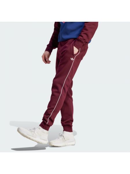 Spodnie sportowe Adidas bordowe