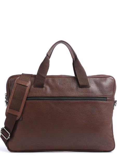 Кожаная сумка для ноутбука Still Nordic коричневая