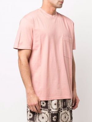 Koszulka bawełniana Costumein różowa