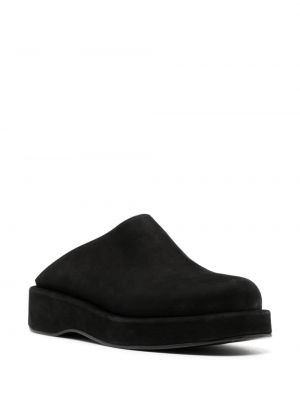 Loafers z nubuku Gu_de černé