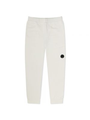 Флисовые брюки карго C.p. Company белые