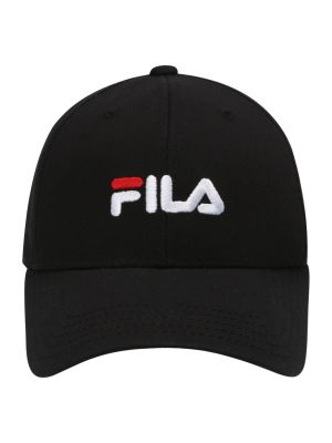 Kepurė su snapeliu Fila juoda