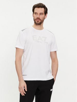 Marškinėliai Ea7 Emporio Armani balta