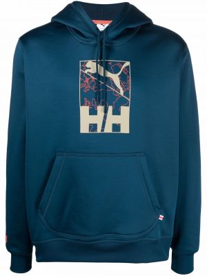 Hoodie Puma blå