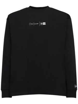 Bavlnené tričko Yohji Yamamoto čierna