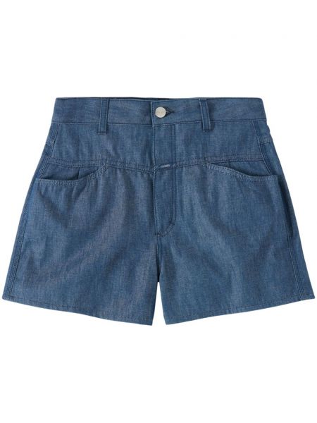 Pantaloni scurți din denim Closed albastru