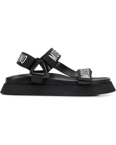 Sandále Moschino čierna
