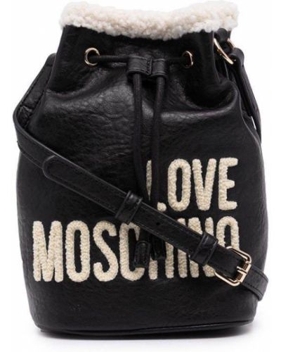 Сумка из овчины Love Moschino