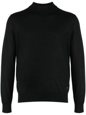 Кашмирен пуловер Brioni черно
