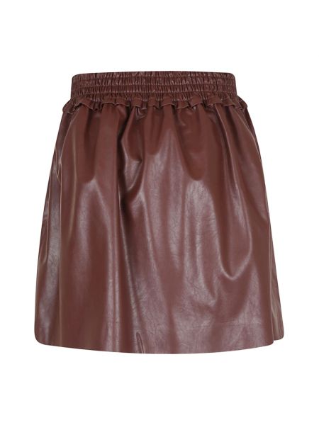Mini falda Msgm marrón