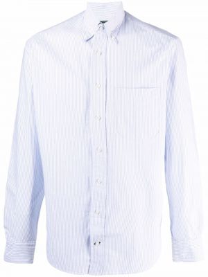 Camisa a rayas Gitman Bros blanco