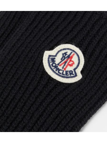 Yün eldiven Moncler siyah