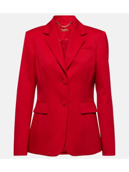 Blazer de lana Altuzarra rojo